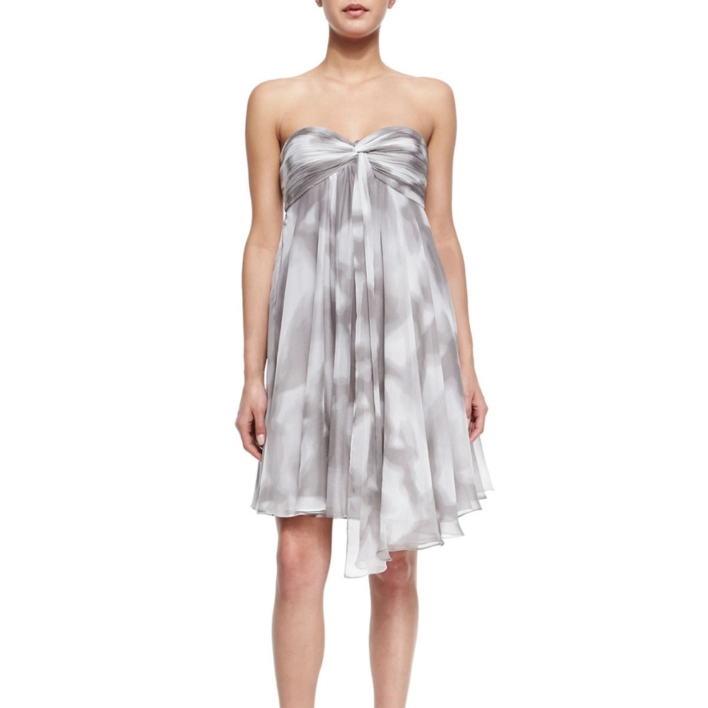 Halston Heritage Strapless Dress